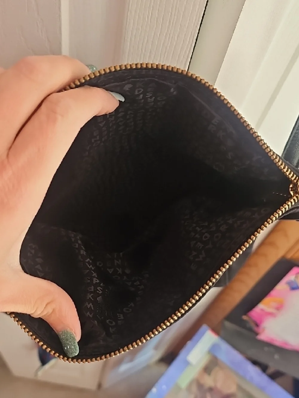 kate spade Black Crossbody Bag with Gold Hardware - Picture 9 of 9